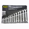 16pc Combination Wrench Set, Carbon Steel
