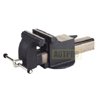 All Steel Bench Vise, Fixed Base