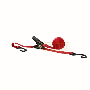 25mmx4m Ratchet Tie Down, 500kgs Breaking Capacity