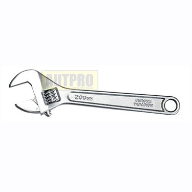 Professional Adj. Wrench, Cr-V Steel