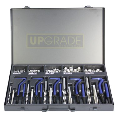 130PC Threaded Coil-Insert Repair Kit, Metric