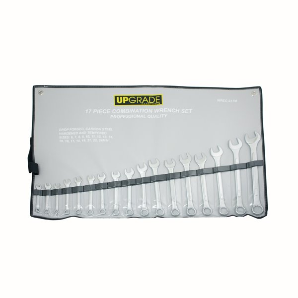 17PC METRIC COMB. WRENCH SET