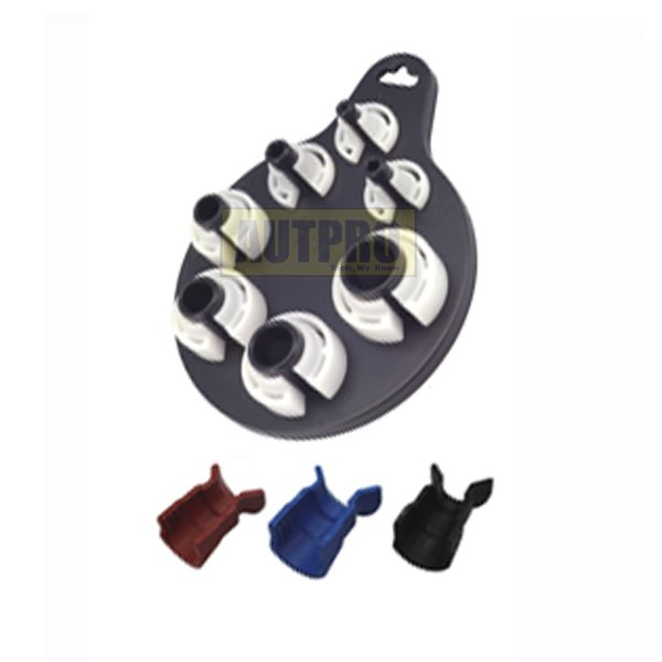 10pc Deluxe Fuel Line Disconnect Tool Set