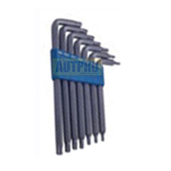 7pc Star Key Set, Cr-V Steel