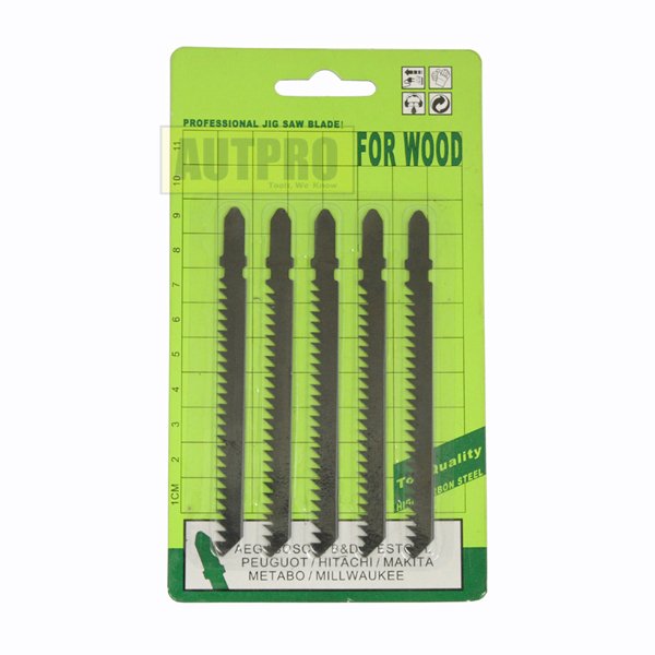 5pc Jig Saw Blades, T111c