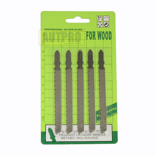 5pc Jig Saw Blades, 101BR