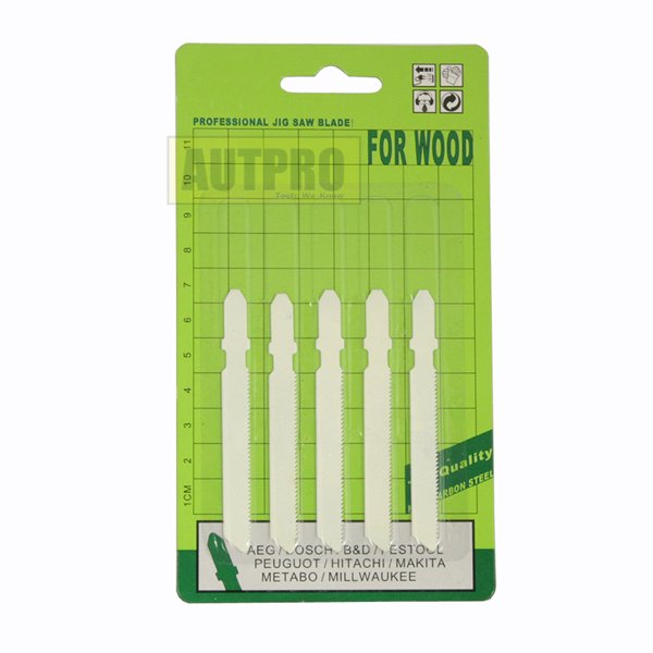 5pc Jig Saw Blades, T118A