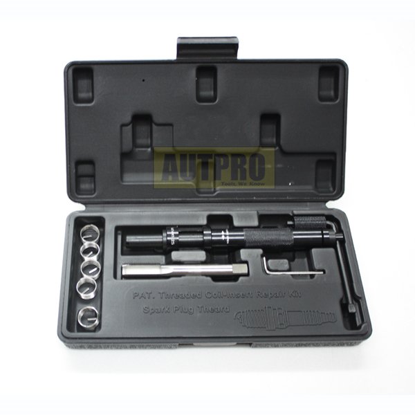 10pc Threaded Coil-insert Repair Kit, M10x1.0