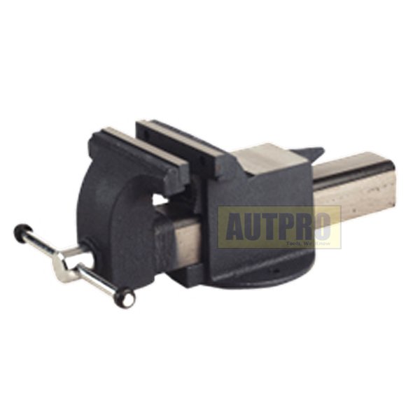 All Steel Bench Vise, Fixed Base